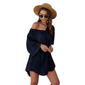 Women's European And American Casual V-neck Dress Beach Skirt Summer