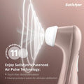 Vibromasseur Satisfyer Pro 2 Dildo | Stimulation clitoridienne puissante et silencieuse | Cadeau pour femme | Sextoy très érotique | Vibromasseur avec vibrations | Stimulateur pour femme