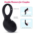 SVAKOM Penis Ring Vibrator Clitoral Vibrators 2 in 1 Male Ring for Couples Pleasure + SVAKOM Female Squirting Vibrators Clit G-Spot Dildo Nipple Stimulator