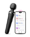 LOVENSE Lush 4 Remote Control Wearable G-spot Egg Vibrator for Women+LOVENSE Domi 2 Wand Massager Classic Vibrator for Women, Couples