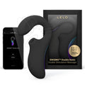 LELO Enigma Double Sonic Female Triple Stimulation Massager with Bluetooth App, 8 Pleasure Settings and 2 Extra Modes, Rabbit Sex Toy, Vaginal Vibrators, Black