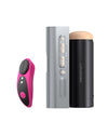 LOVENSE Solace Pro Automatic Male Masturbator Adjustable Male Stroker Sex Toys for Men Pleasure+LOVENSE Ferri Wearable Magnetic Vibrating Panties for Women