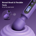 Tracy's Dog Wand Vibrator Kits, Couple Adult Sex Toys with 3 Attachments for Clit, G Spot, Glans, Clitoral Stimulator Vibrating Dildo with LCD Display, 10 Patterns 4 Speeds for Sexual Pleasure