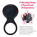 SVAKOM Penis Ring Vibrator Clitoral Vibrators 2 in 1 Male Ring for Couples Pleasure + SVAKOM Female Squirting Vibrators Clit G-Spot Dildo Nipple Stimulator