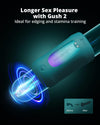 LOVENSE Gush 2 Automatic Male Masturbator,Penis Male Vibrator & Oscillation for Men+LOVENSE Domi 2 Wand Massager Classic Vibrator for Women, Couples