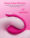 LOVENSE Lush 4 Remote Control Wearable G-spot Egg Vibrator for Women+LOVENSE Solace Pro Automatic Male Masturbator,Thrusting Blowjob Machine