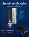 LOVENSE Solace Pro Automatic Male Masturbator Adjustable Male Stroker Sex Toys for Men Pleasure+LOVENSE Ferri Wearable Magnetic Vibrating Panties for Women