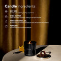 LELO Flickering Touch Massage Candle, Melts into Massage Oil, Scented Candle Body Massage Oil, Luxury Skin Treatment, Vanilla & Creme de Cacao Scent