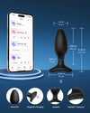 LOVENSE Hush 2 Vibrating Butt Plug 1.5", Silicone Anal Vibrator for Men with Remote Control, Waterproof and Rechargeable Big Plug Vibration Machine for Women, Adult Anal Plug Sex Toys for Couples