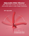 LOVENSE Mission 2 Dildo Machine, Adjustable 180° Suction Cup Dildo, App Remote Control Sex Machine for Women Powerful Vibration & Touch-Sense, Automatic Sex Toy for Couple