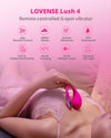 LOVENSE Lush 4 Remote Control Wearable G-spot Egg Vibrator for Women+LOVENSE Gush 2 Automatic Male Masturbator,Penis Male Vibrator & Oscillation for Men