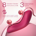 SVAKOM APP Remote Heating Tongue-Shaped Wearable Panty Vibrators with Detachable Finger Sleeve + SVAKOM Female Squirting Vibrators Clit G-Spot Dildo Nipple Stimulator- High Frequency Personal Massager