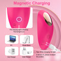 App Remote Control Wearable Panty Clitoral Vibrators, G Spot Butterfly Vibrators with 9 Vibration Massager, Waterproof Magnetic Charging Sex Toys for Women or Couples (Rose)