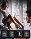 LOVENSE Gush 2 Automatic Male Masturbator,Penis Male Vibrator & Oscillation for Men+LOVENSE Ridge Vibrator Anal Beads Dildo Sex Toy