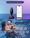LOVENSE Hush 2 Vibrating Butt Plug 1.5", Silicone Anal Vibrator for Men with Remote Control, Waterproof and Rechargeable Big Plug Vibration Machine for Women, Adult Anal Plug Sex Toys for Couples